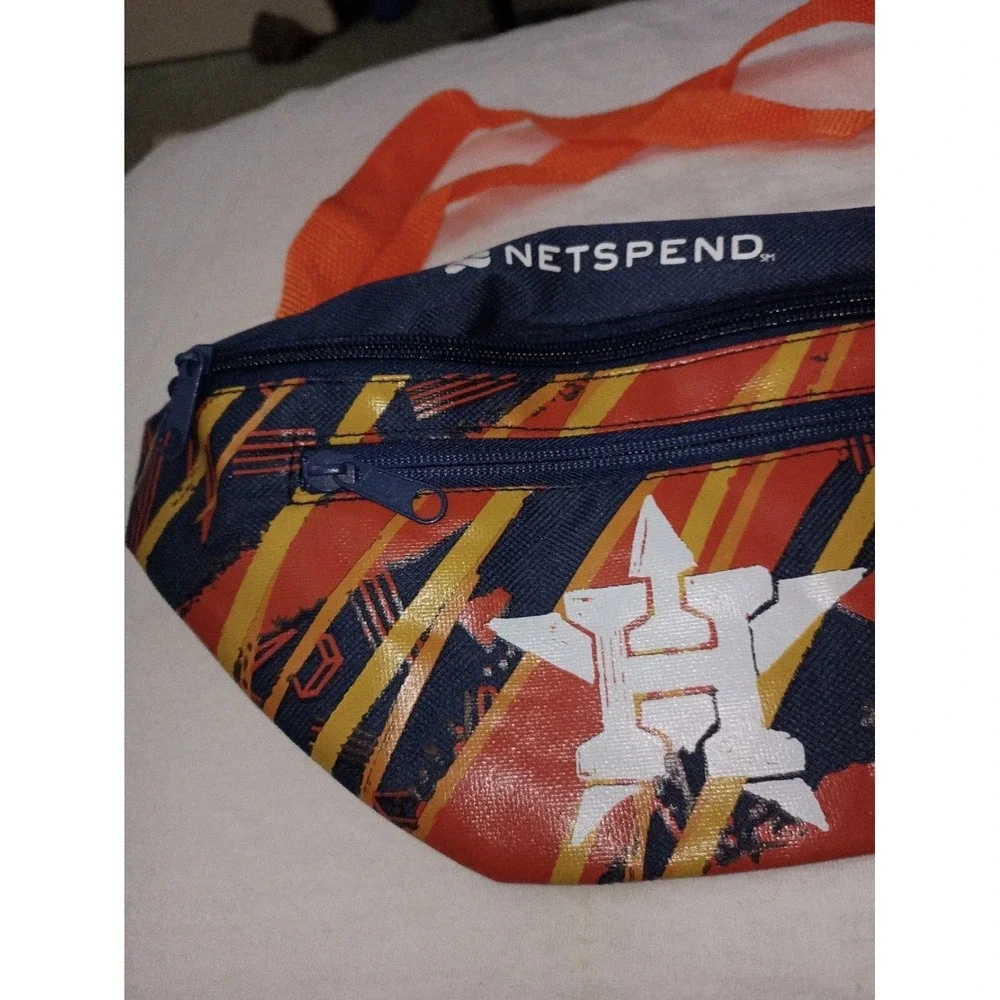 Houston Astros - Logo Fanny Pack w/ adjustable strap - double pouch - new - SGA